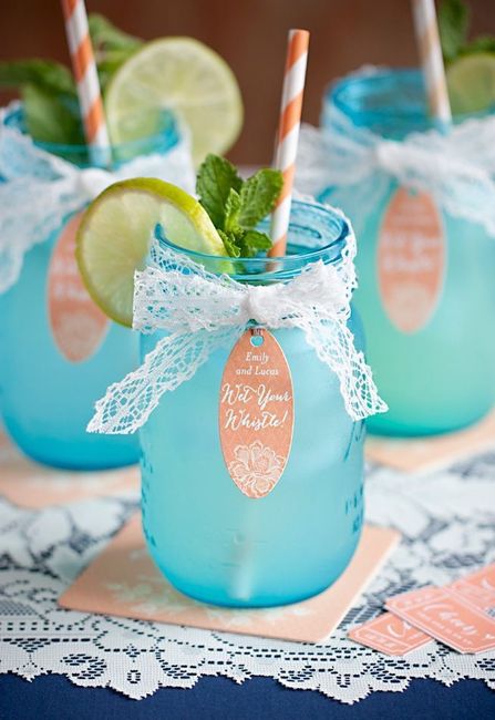 Como servir bebidas no casamento - inspirações - 1
