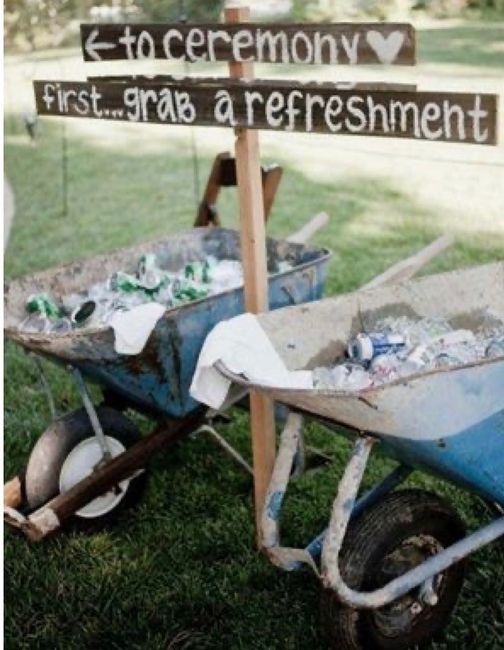 Como servir bebidas no casamento - inspirações - 18
