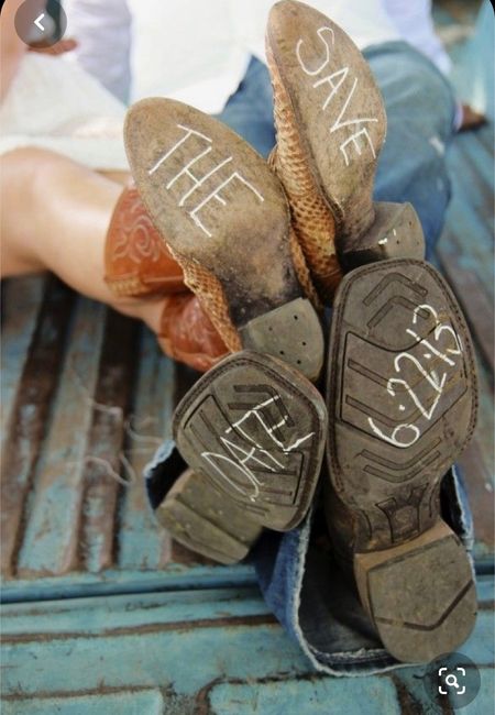 Noiva country (botas) - inspirações - 1