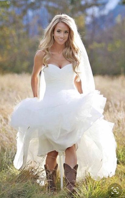 Noiva country (botas) - inspirações - 3