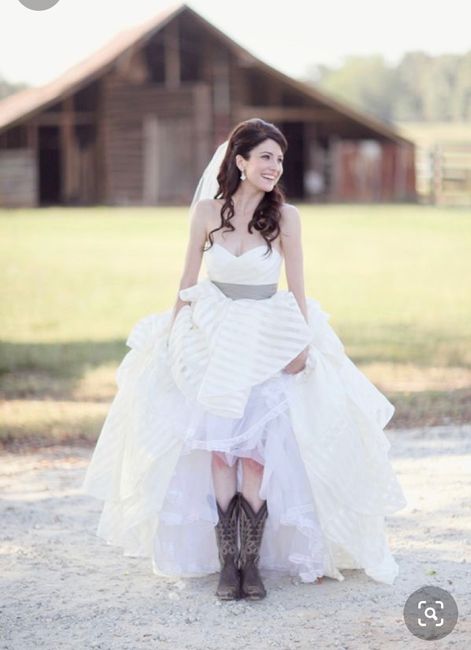 Noiva country (botas) - inspirações - 5