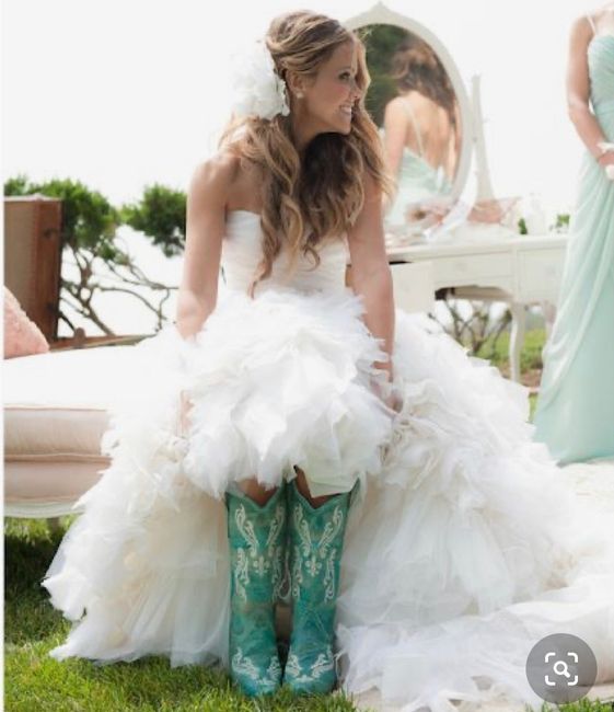 Noiva country (botas) - inspirações - 8