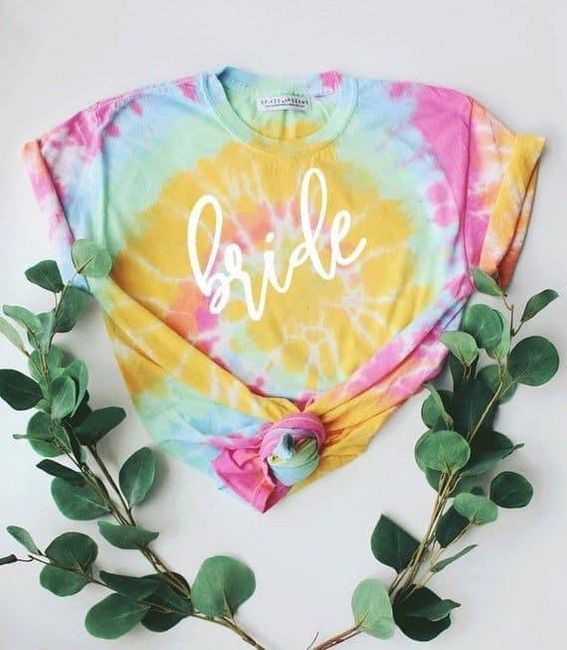 Inspirações Tie dye para casamento - 2
