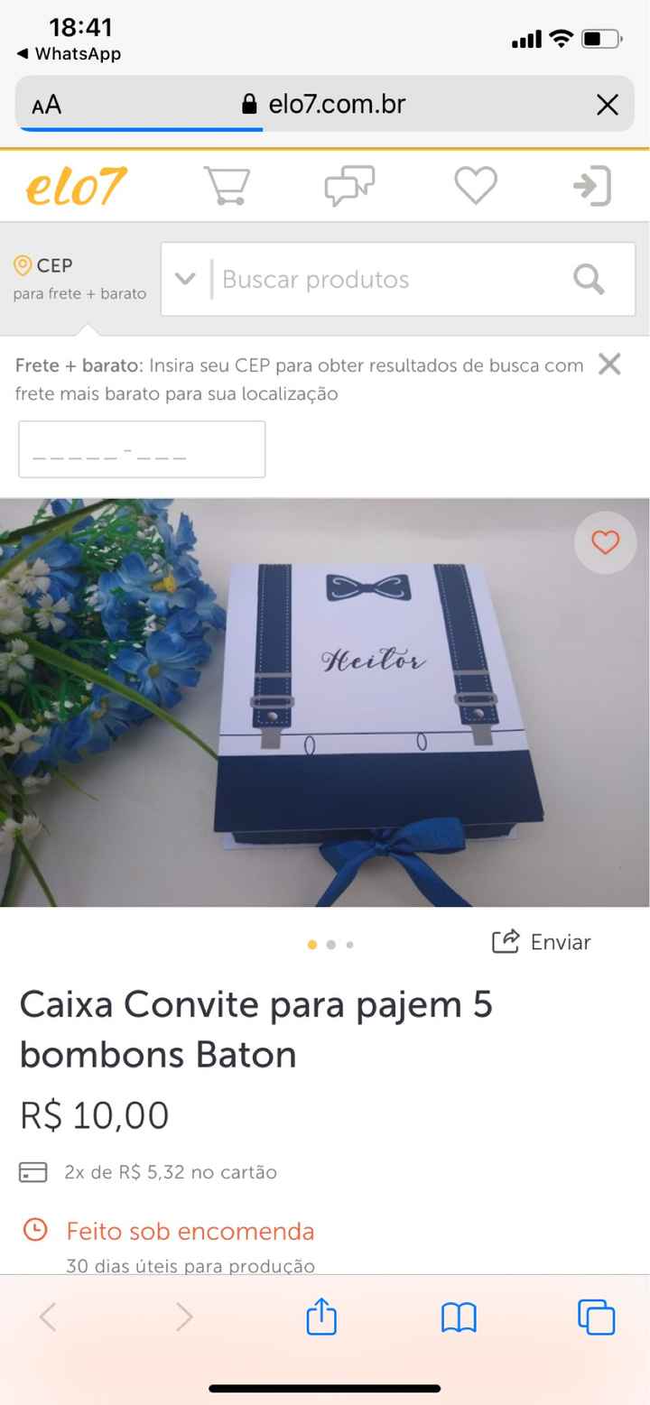 Tipos de convites para daminhas e pajens - 1