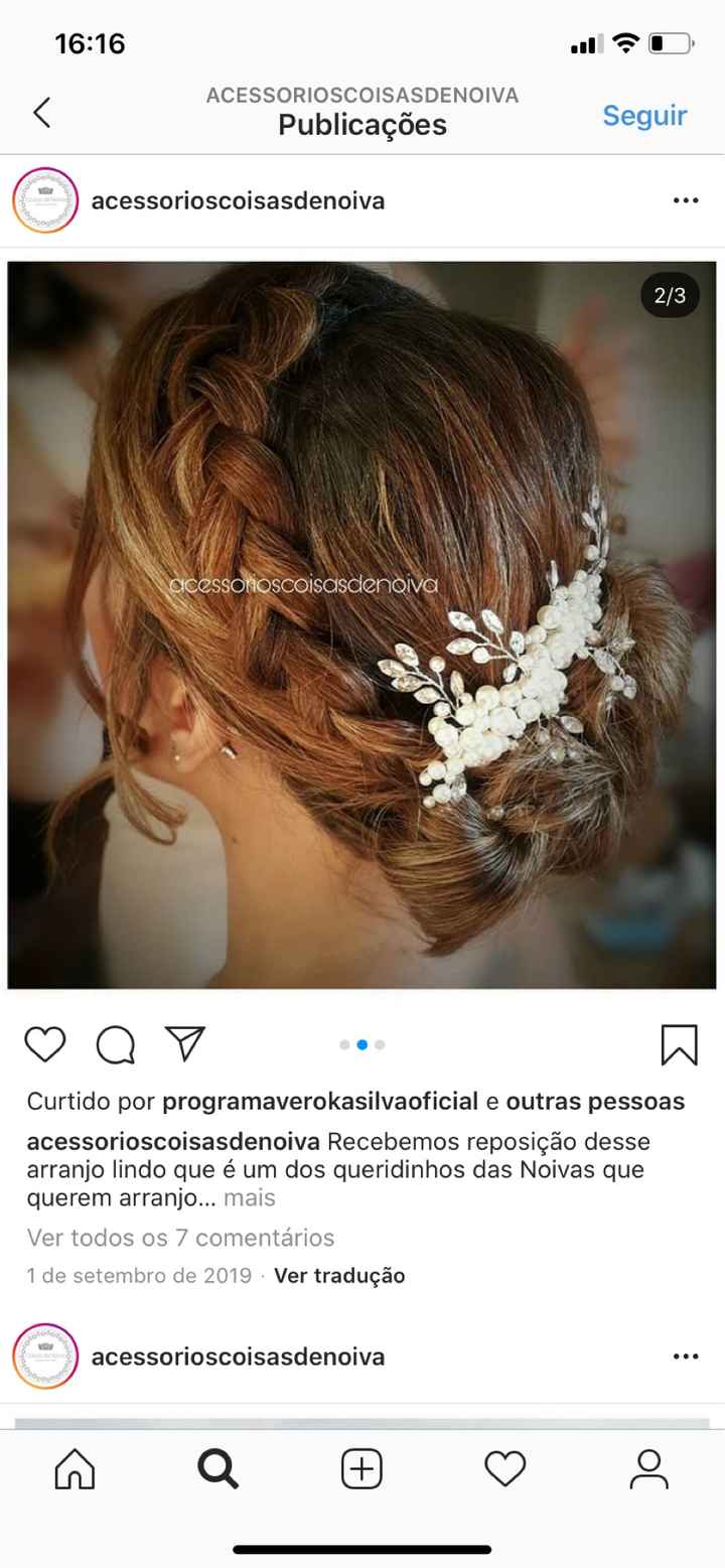 Penteado com trança - 2
