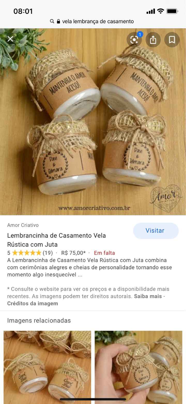 Lembracinha de convidados - 3
