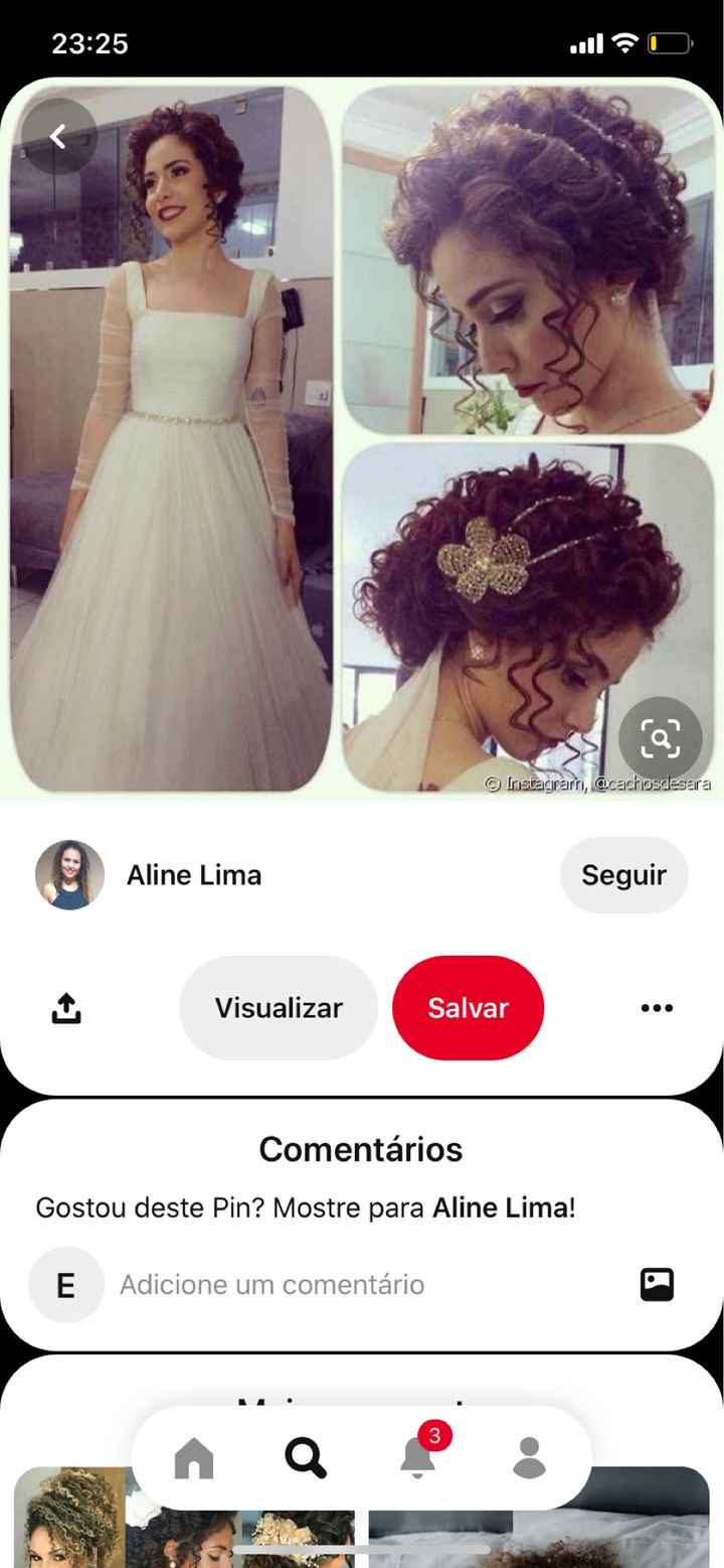 Cabelo curto e cacheado. - 2