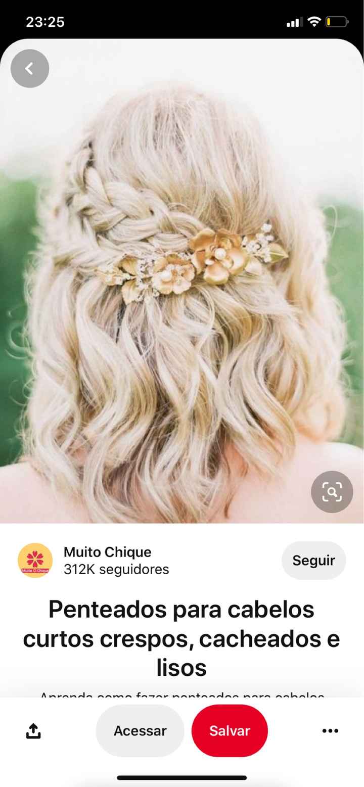 Cabelo curto e cacheado. - 3