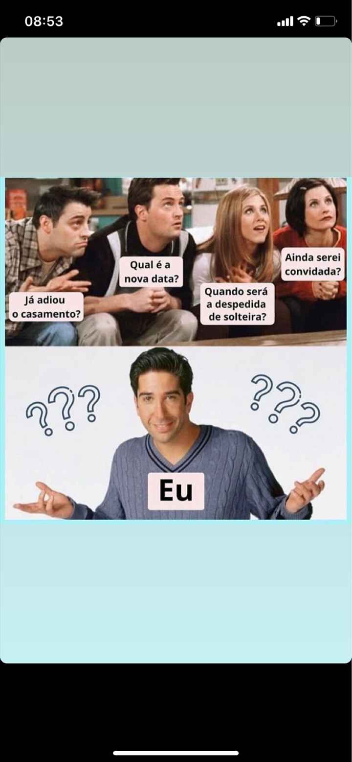 Vamos rir- Noivas que adiaram/cancelaram o casamento - 1