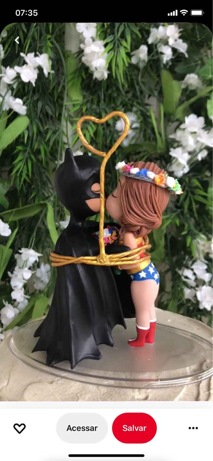 Casamento temático "mulher Maravilha e Batman" - 3
