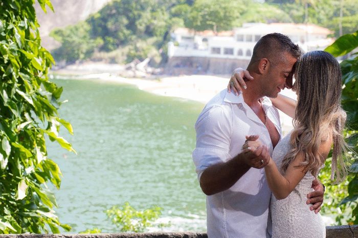 Meu pré wedding no estádio de futebol e na Praia vermelha - 9