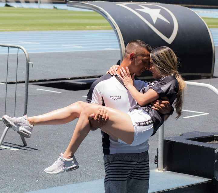 Meu pré wedding no estádio de futebol e na Praia vermelha - 5