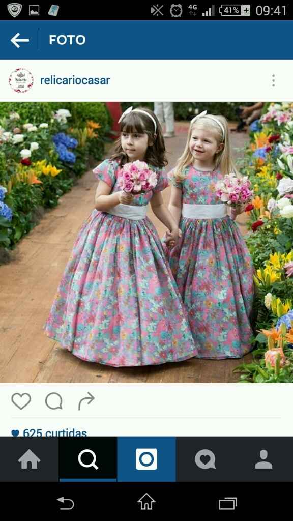 Vestido das daminhas. - 3