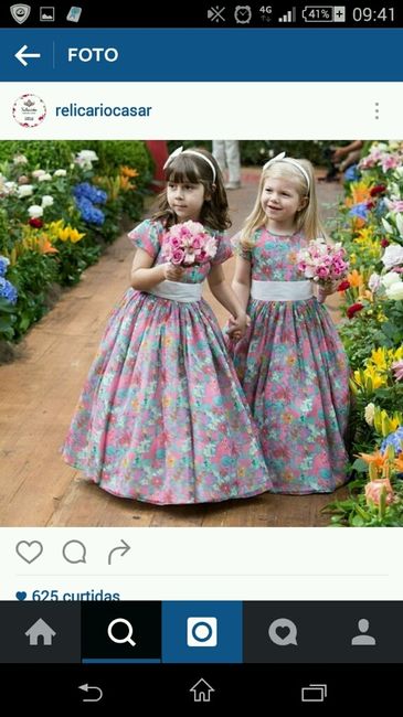Vestido das daminhas. - 3
