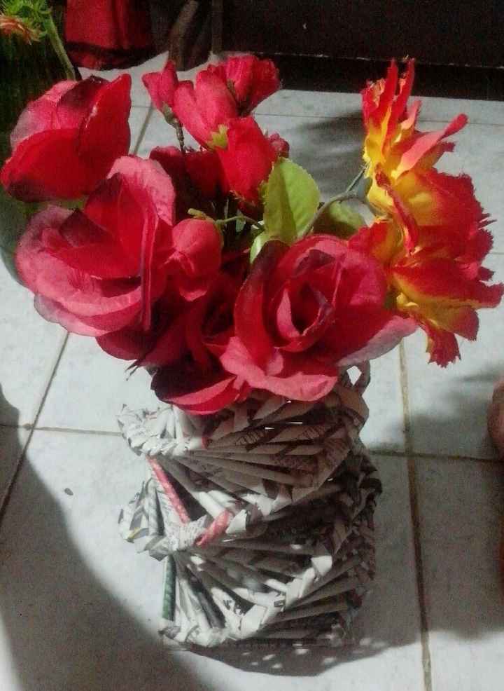 Vaso de mesa diy! - 1