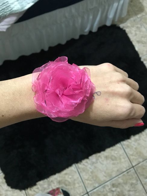 Flor para o corsage Diy - 2