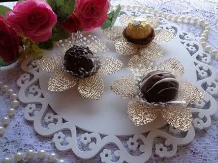 Forminhas de doce em tela Escócia (casamento rústico). Alguém já usou? - 5