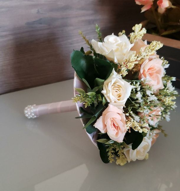 Forminhas, lembrancinhas civil e buquê diy 4