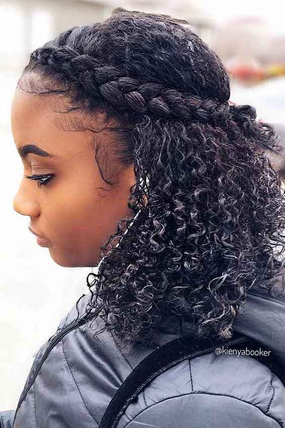 Penteado crespas/cacheadas - 2