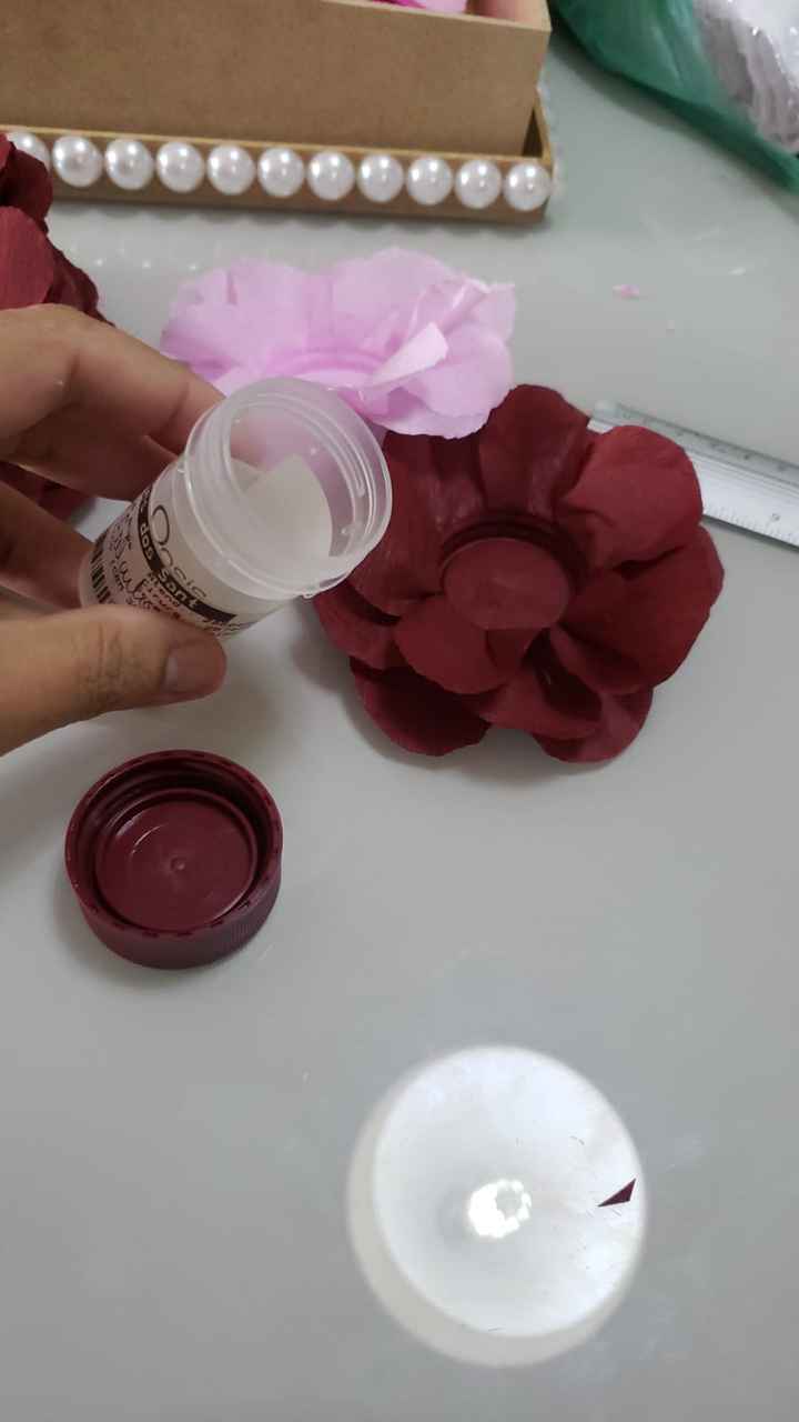 Forminhas, lembrancinhas civil e buquê diy - 3