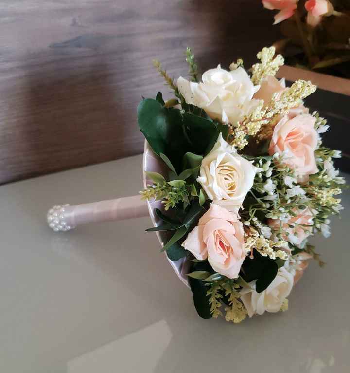 Forminhas, lembrancinhas civil e buquê diy - 4