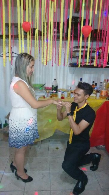 Onde foi o pedido de casamento? - 2