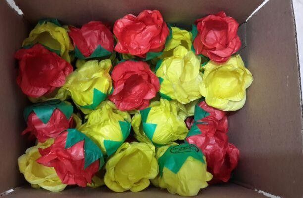 BOTAO DE ROSAS PARA DOCES 