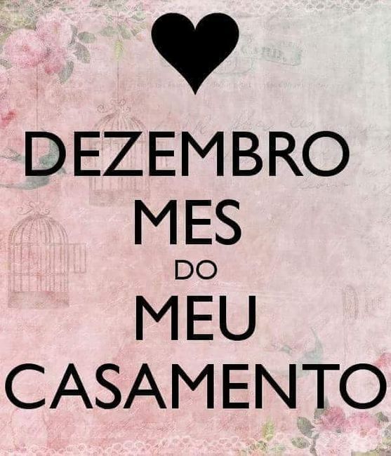 Mes do meu Casamento  kkk