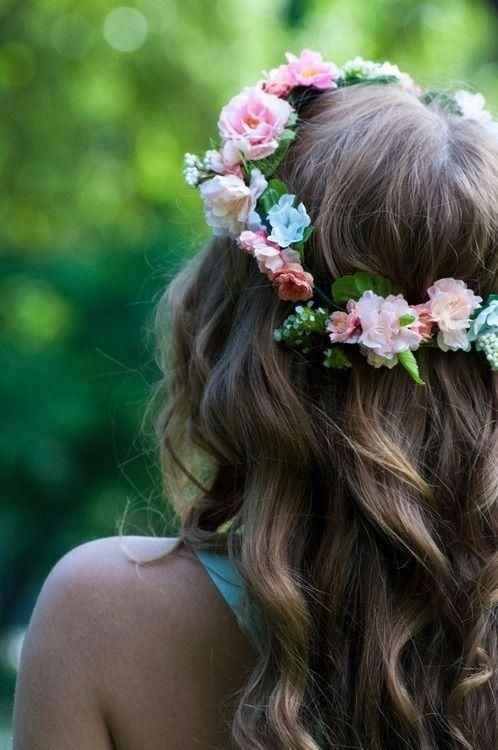 Diadema de flores