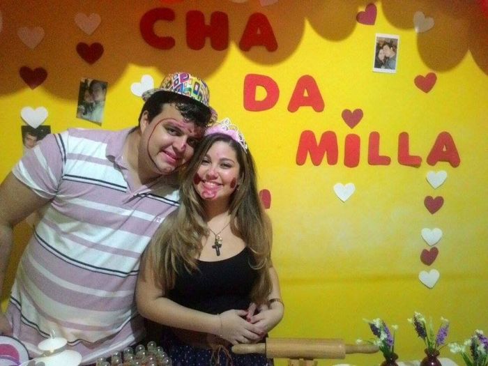 Entrou na brincadeira comigo haha