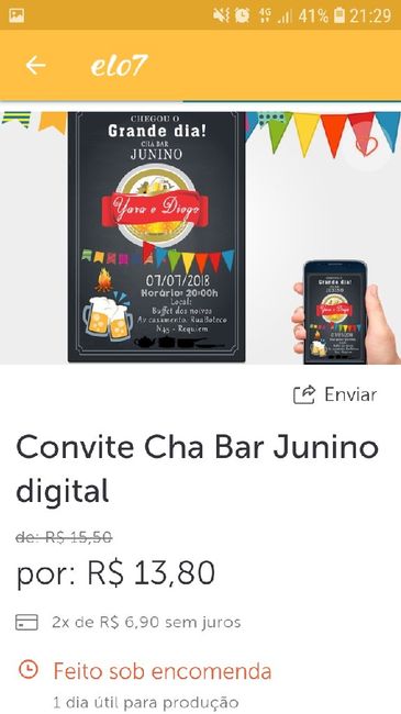 Chá bar Arraiá - 1