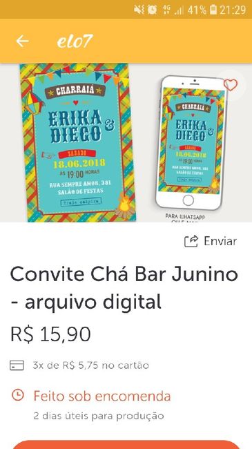 Chá bar Arraiá - 2