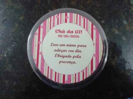 Lembrança do chá de panela - eu que fiz! - 4
