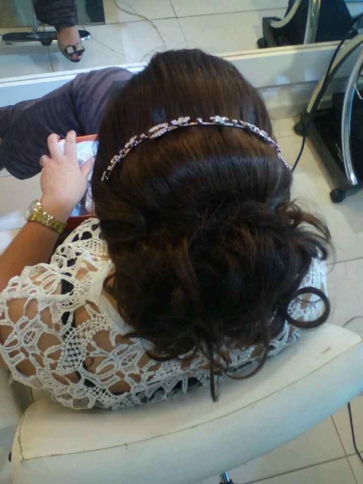 Meu teste de hair e make - 2