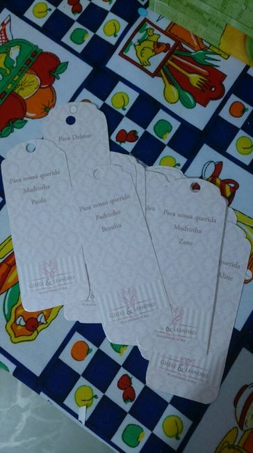 Lembrança para padrinhos - casamento civil... vem ver!!! - 5