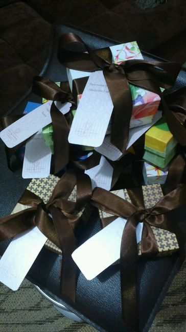 Lembrança para padrinhos - casamento civil... vem ver!!! - 7