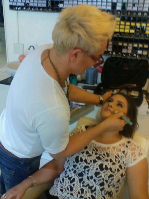 Meu teste de hair e make - 4
