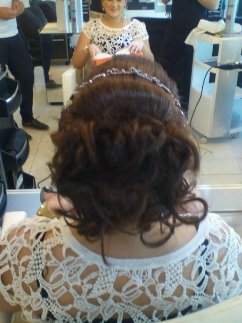 Meu teste de hair e make - 6