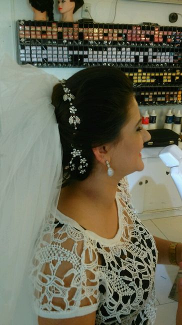 Meu teste de hair e make - 7