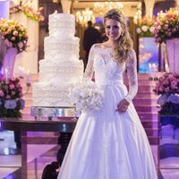 Vestido Vera Wang pelo qual me apaixonei quando provei.