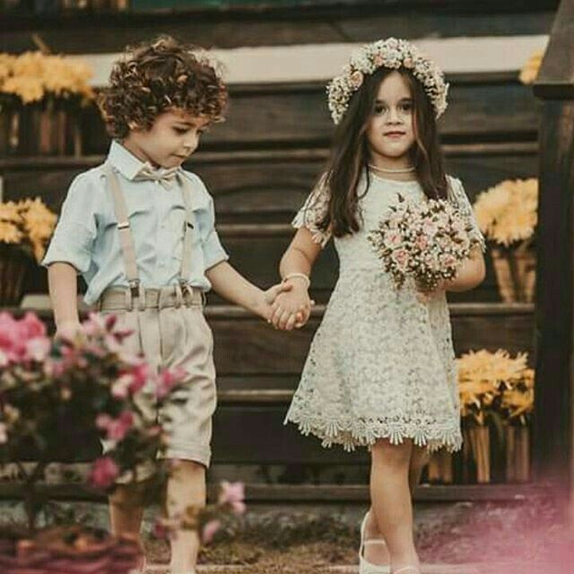 Daminhas de vestido branco ou colorido? 1