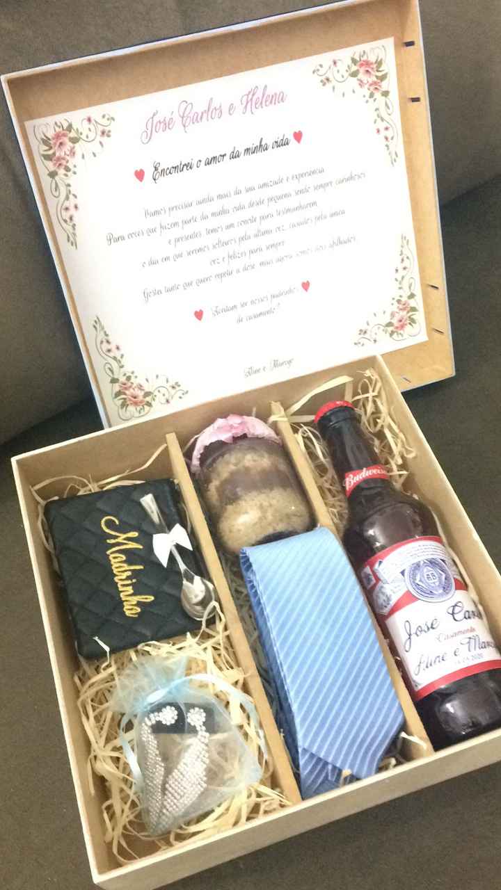 Vem ver o convite dos meus padrinhos de casamento!! a Caixa dos Padrinhos 💕 - 2