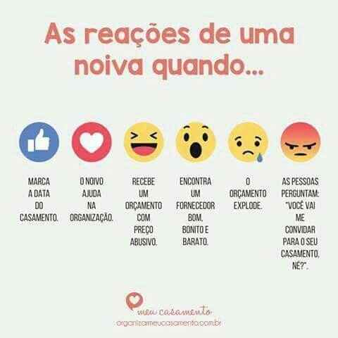 A reação da noiva quando..... - 1