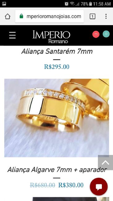 comprar Aliança pela internet - 4