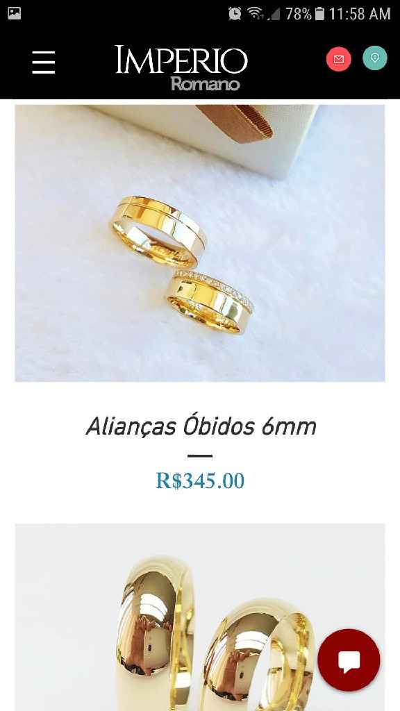 comprar Aliança pela internet - 6