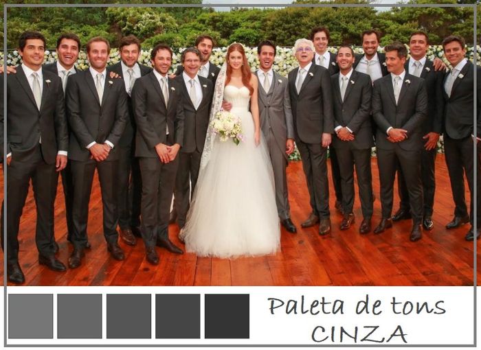 PADRINHOS PENSANDO O CINZA (VÁRIOS TONS)! 