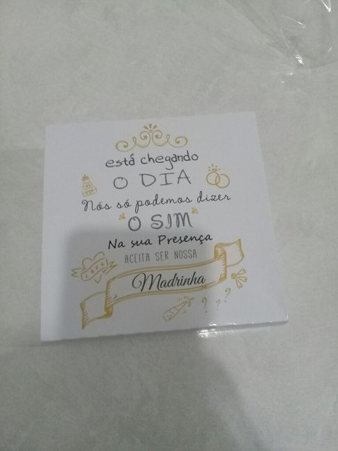 Convite dos padrinhos!!! - 2