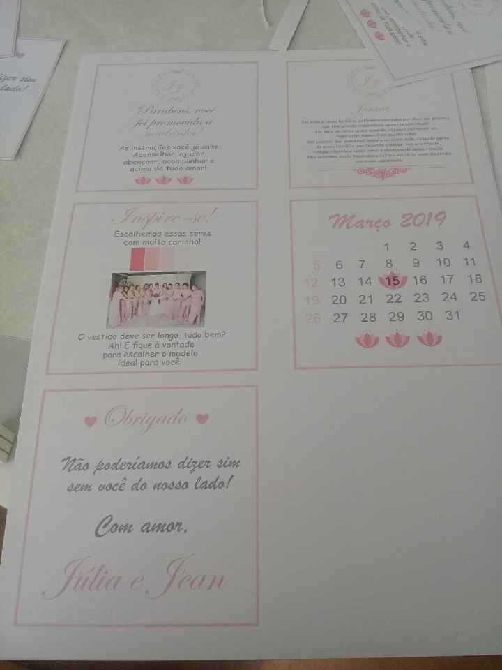 Convite dos padrinhos!!! - 3