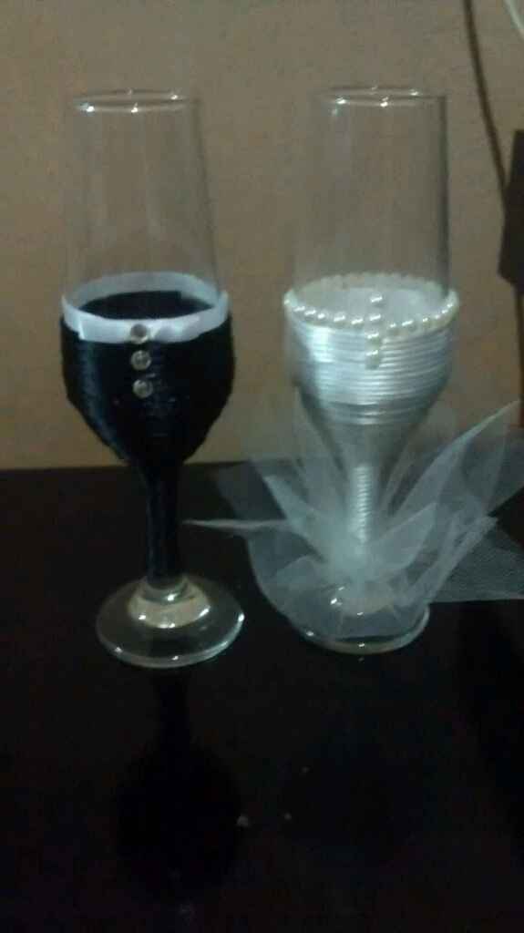 Minhas taças que eu mesma fiz - 3