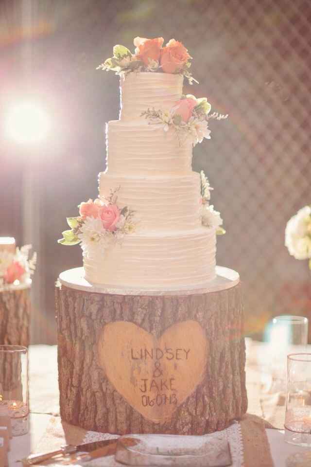 Bolo de casamento - inspirações pinterest - 5